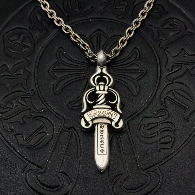 Chrome-Hearts LOGO NECKLACE -6