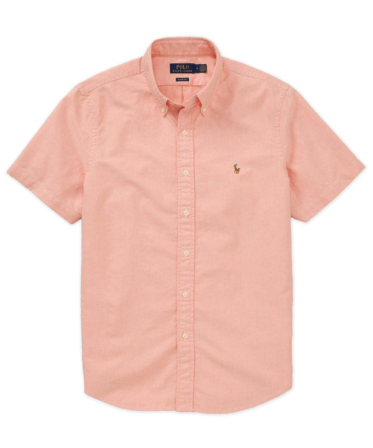 Polo Ralph Lauren Short Sleeve Solid Oxford Sport Shirt