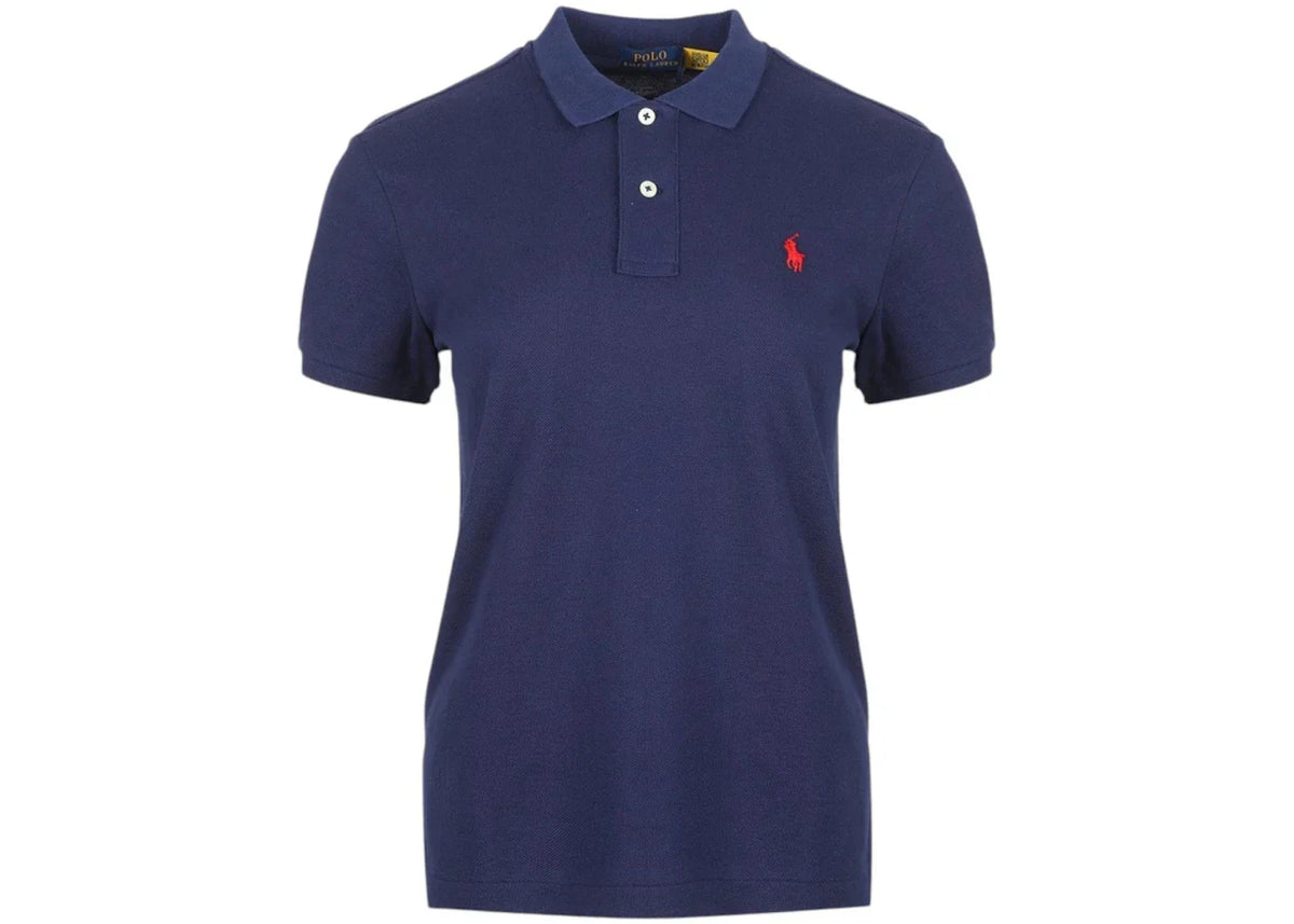 Polo Ralph Lauren Basic Mesh Fit Classic Short-Sleeve Knit Navy/Red Pp