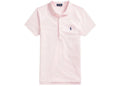Polo Ralph Lauren Basic Mesh Fit Classic Short Sleeve Knit Shirt Sunkissed Pink