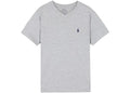 Polo Ralph Lauren Boys Short-Sleeve Cotton Jersey V-Neck T-shirt Andover Heather