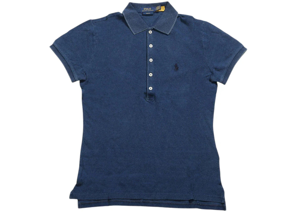 Polo Ralph Lauren Julie Slim SS Polo Shirt Indigo Blu