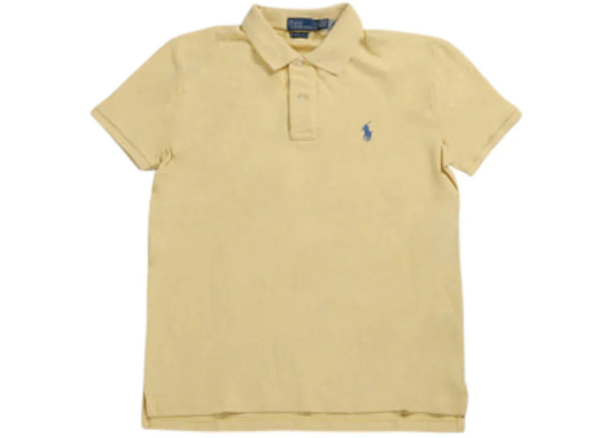 Polo Ralph Lauren Knit Collar Polo Shirt Wicket Yellow