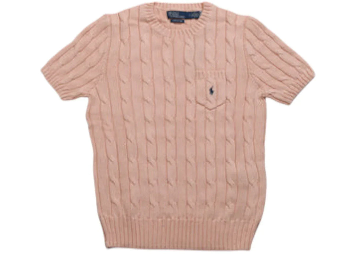 Polo Ralph Lauren Short Sleeve Pullover Pale Pink