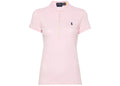 Polo Ralph Lauren Stretch Mesh Julie Polo Slim Short Sleeve Polo Shirt Sunkissed Pink