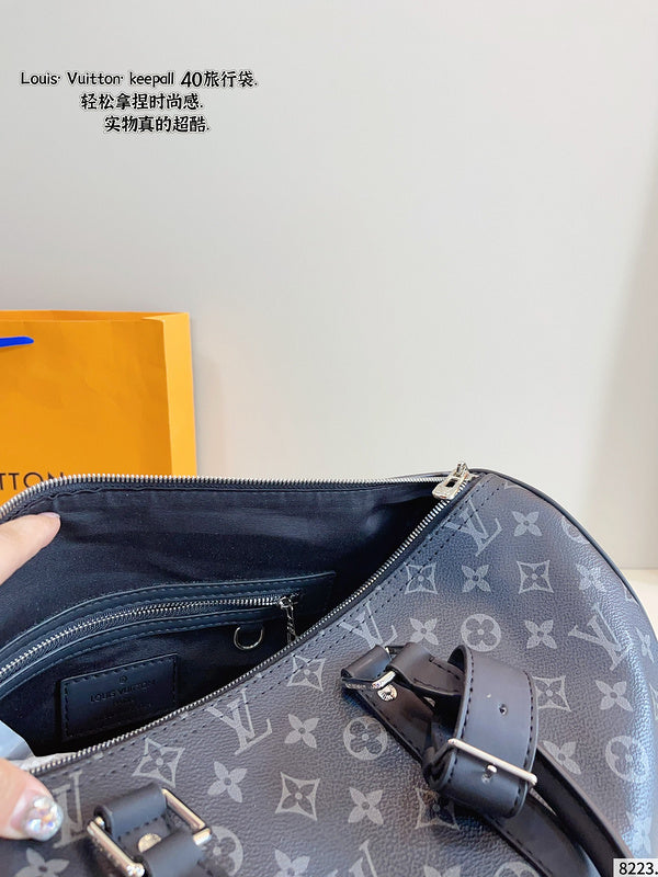 MLP27 Leather Bag 40-20-25CM Travel for women and men  Bags