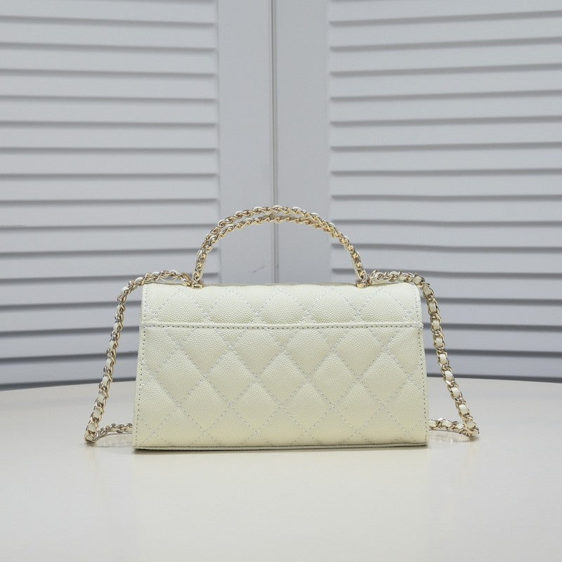 LCP01 Leather shoulder bag 19-10-4.5CM Bags